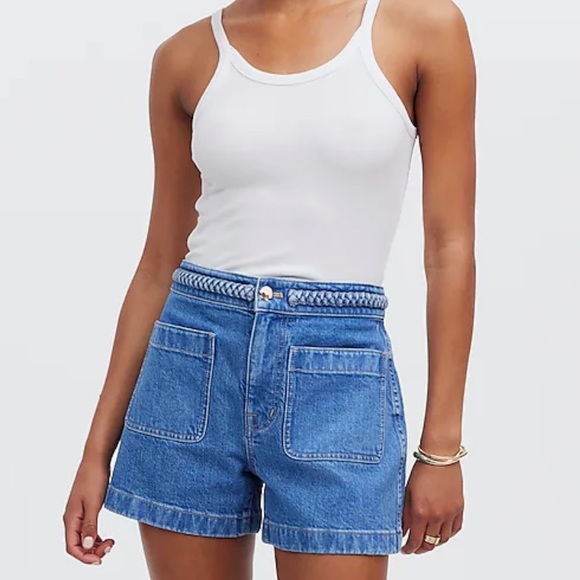 Madewell Pants - Madewell × Lisa Says Gah! The Denim Emmett Short: Patch Pocket Edition